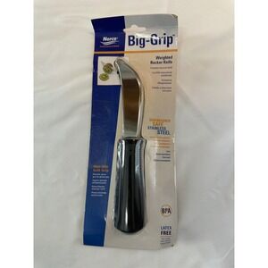 Norco Big-Grip Weighted Rocker Knife Adaptive‎ Utensil Non-Slip Soft Grip